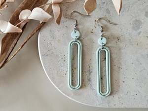 Hooks: Daily Colour Sage Earrings