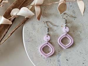 Daily Colour Lilac Earrings