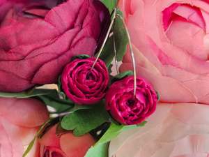 Peonies: Peonies Dainty Hoops