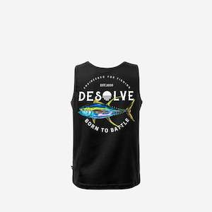 New Arrivals: Born To Battle Singlet Kids' Yellowfin