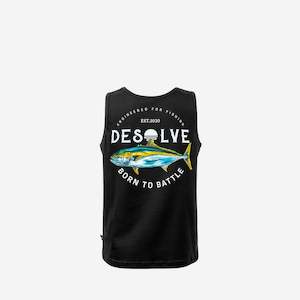 Born To Battle Singlet Kids' Kingfish