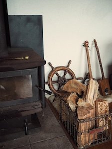 Original Ships Wheel - Rivet - Vintage & Gallery from Raglan