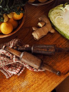 Indian Rolling Pin - Rivet - Vintage & Gallery from Raglan