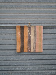 TURKISH KILIM CUSHION COVER 40 X 40 - Rivet - Vintage & Gallery from Raglan
