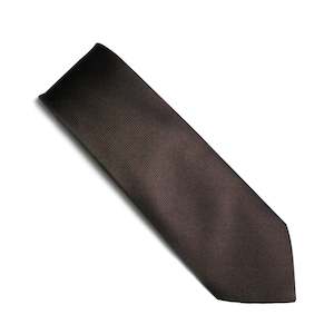 Wedding: Brown Jacquard Tie by Fellini
