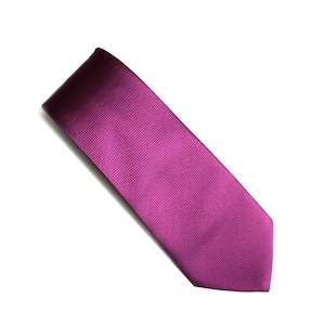 Wedding: Fuchsia Jacquard Tie by Fellini