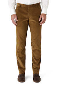 Trousers: Pincer Trouser in Taupe