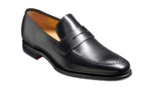 High Summer: Loafer - Black Calf Leather by Barker