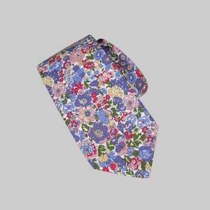 Liberty Woodblock Floral Tie