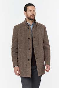 Jackets: Brushed Cotton Winter Coat