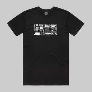 Mini Model T-Shirt in Black