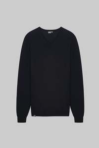 Merino Classic V Navy