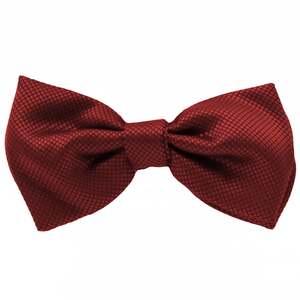 Burgandy Jacquard Bow Tie
