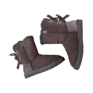 VINTAGE UGG FUR BOOTS - EU38
