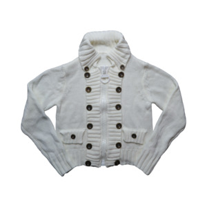 VINTAGE KNIT ZIP - S