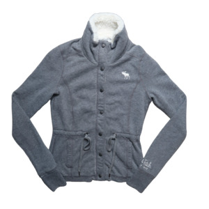 ABERCROMBIE & FITCH FUR JACKET - S