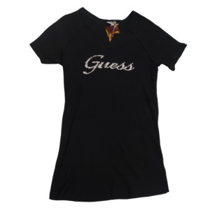 GUESS BLACK TEE - XL