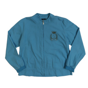 Outerwear: BABY PHAT TEAL JACKET - M