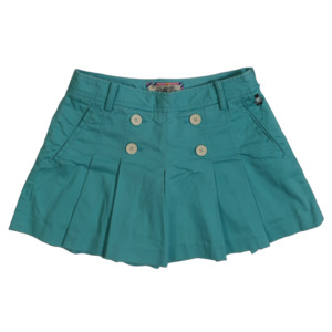 TEENIE WEENIE TEAL MINI SKIRT - S