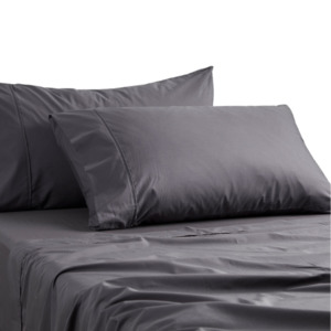 Sheet Set 300 Thread Single Charcoal