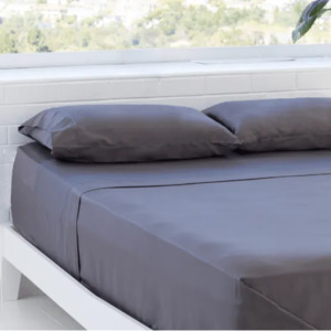 Mazon King Sheet Set Grey 50cm drop