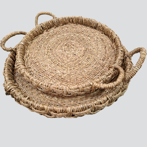 Products: Seagrass Round Tray Large