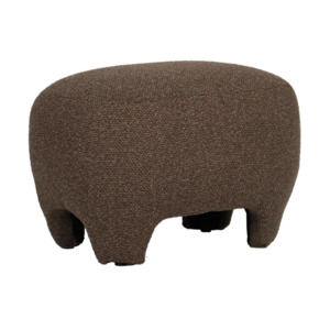 Living: Elle Ottoman – Forest Green