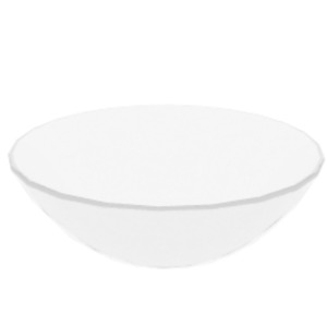 RMS Clear acrylic bowl 520mm diameter