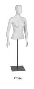 RMS Female Torso FT01A - with Head & Arms