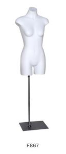 Mannequins: RMS Mannequin F867 Female Torso 3/4