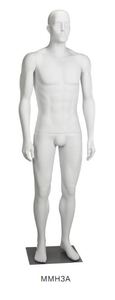 Mannequins: RMS Mannequin MMH3A Male w/head & Features