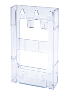Acrylic Signage Holders: RMS DLE/trifold acrylic brochure holder