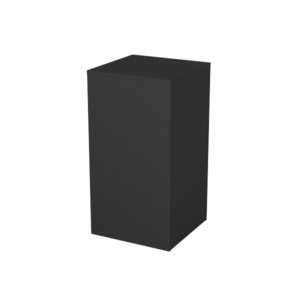 Floor Display Plinth Base Unit: RMS Box plinth display- single 950mmH