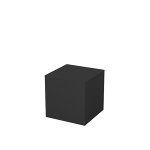 Floor Display Plinth Base Unit: RMS Box plinth display - single 500mmH
