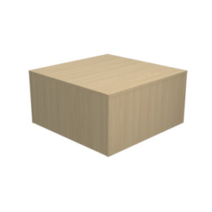 Floor Display Plinth Base Unit: RMS Floor plinth - high - 600mm x 600mm x 300mmH