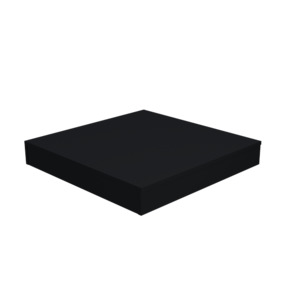 Floor Display Plinth Base Unit: RMS Floor plinth - 900mmW x 900mmD x 168mmH