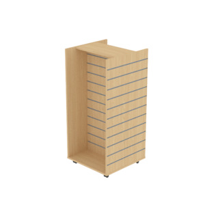 RMS Slatpanel "H" gondola 600mmL (Economy Light Duty)