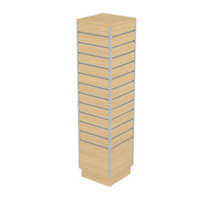 RMS Slatpanel small tower gondola w/plinth base
