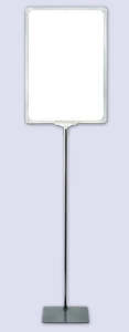 Floor Showstand with Ticket frame