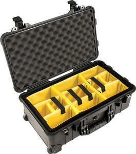 Pelican Cases: Pelican #1510 Carry On Case With Padded Divider