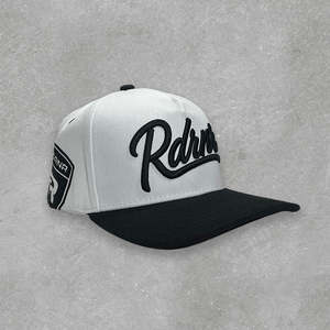 Script Snapback (White)