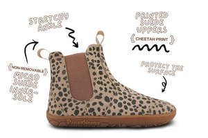 PaperKrane Kids Boots - Cheetah Chelsea Junior
