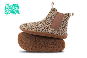 Frontpage: PaperKrane Adult Boots - Cheetah Chelsea