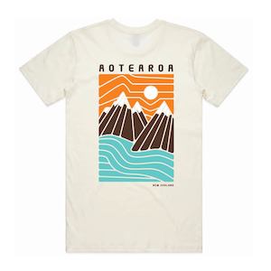 Mens Tees: Aotearoa Sunset Mens Tee