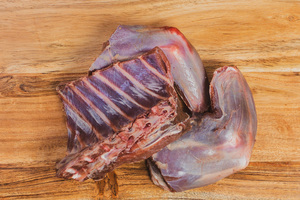 Wallaby Pieces Freeflow Raw Dog Food Roar Pet Food