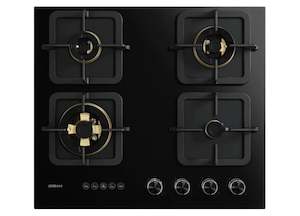 Black Gold Series 17mj: ROBAM | Natural Gas / LPG Cooktop | JZY-B420 | 4 Burners | 600mm (w)