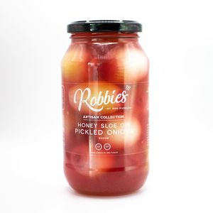 Frontpage: NEW! Honey Sloe Gin Pickled Onions 500g