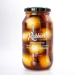 Frontpage: Irish Whiskey Honey Pickled Onions 500g