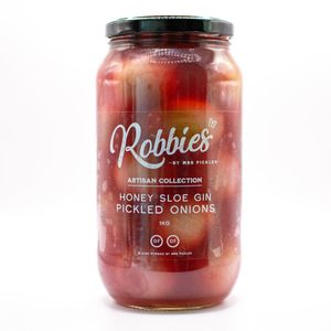 Frontpage: Honey Sloe Gin Pickled Onions 1 kg