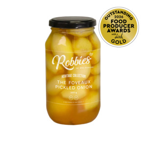 Frontpage: The Foveaux Pickled Onion 500g